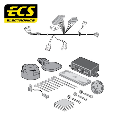 Ecs pin car specific towbar - car,