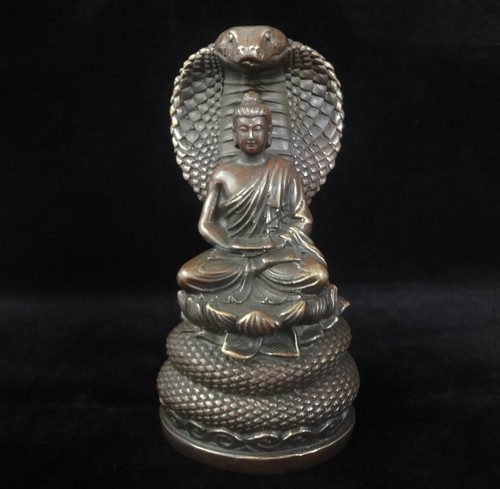 Chinese old bronze snake - chinese,