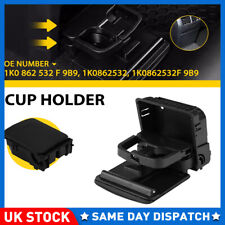 Rear Center Console Armrest Cup Holder For Vw Jetta Golf Mk5 Mk6 Gti Eos Rabbit