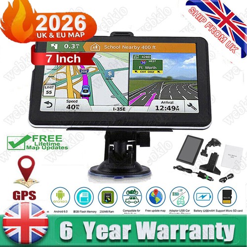 7inch car truck sat - nav, for