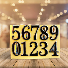 Self adhesive door numbers - self,