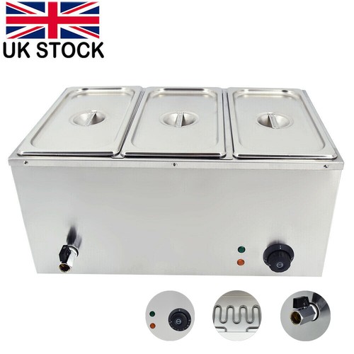 Pan bain marie electric wet - bain,