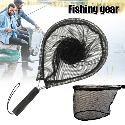 Fly fishing landing - fly, net