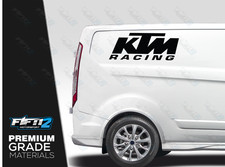 KTM Racing Large Van Vinyl