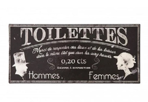 Vintage style french toilet - vintage,