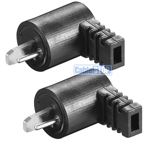 Pin din right angle - right, hi-fi