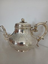 Antique Silver Plated  Teapot