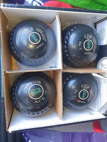 Taylor ace lawn bowls size - ace,