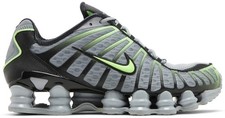 Nike Men’s Size 9 Shox TL Shoes Wolf Grey Lime Blast AV3595-005