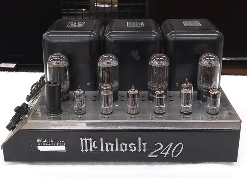 Mcintosh power amplifier - power, tube