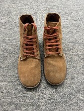 WW2 US 'Rough Out' Ankle Boots - Size 8 - Reproduction - Suede Leather