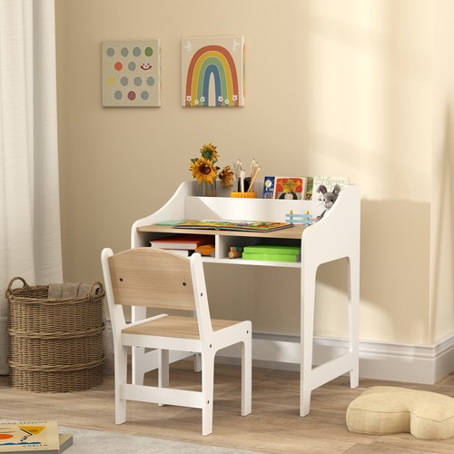 Kids desk and chair set - desk,