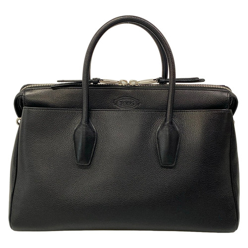 Tod black leather - black,