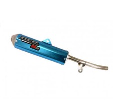 DEP Exhaust Silencer For Yamaha DT125RE DT125X Blue