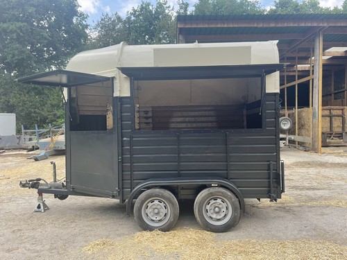 Part converted rice trailer - converted,