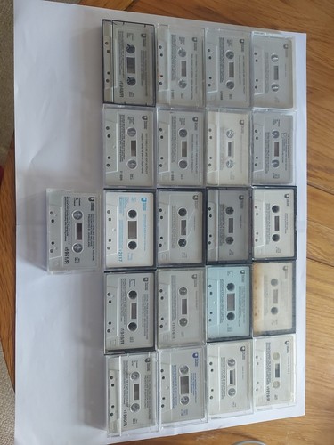 Audio cassette tapes - audio,