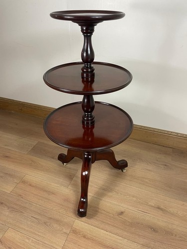 Victorian mahogany three tier - victorian,