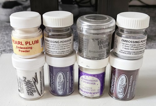 Job lot embossing powders - embossing,