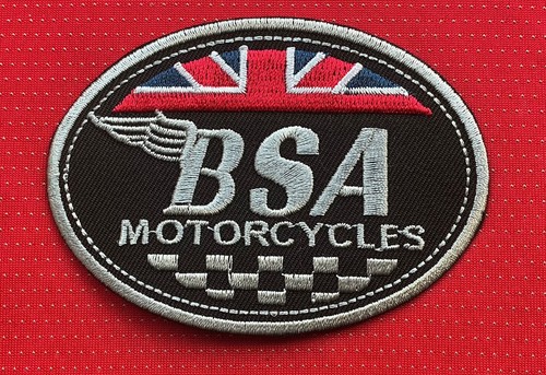 Bsa motorcycle union jack - bsa,