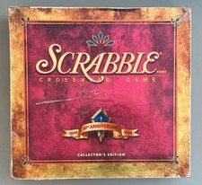 1998 Scrabble 50th Anniversary Deluxe Turntable COMPLETE!