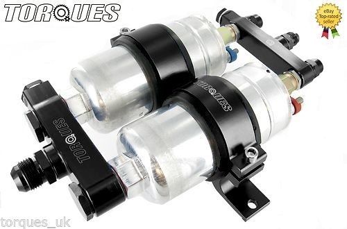 Twin fuel pump billet - pump,