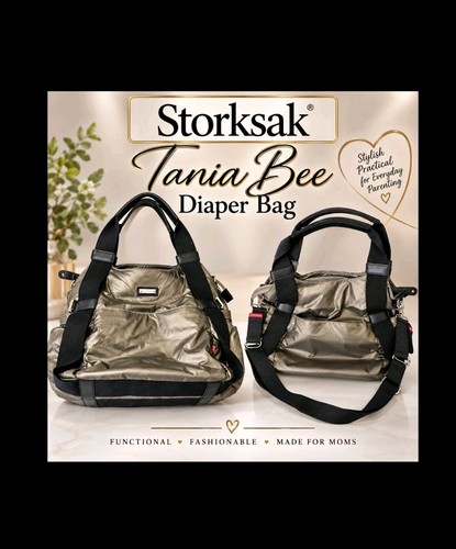 Storksak tania bee metallic - tania,