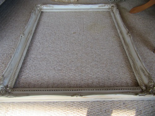 Large cream gilt picture - large, /