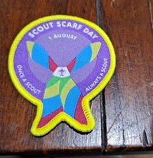 Scout Scarf Day Badge Patch