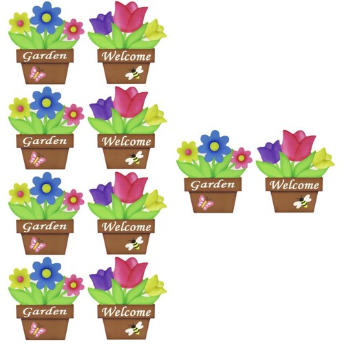 Set wooden tulips - wooden,