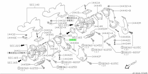 Oem outlet exhaust set - outlet,,