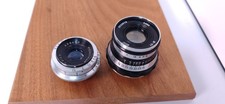 Fed Industar N-61 52mm f/2.8 & Rare Pointikar Enlarger Lens 45mm f/2.8 M39 Mount