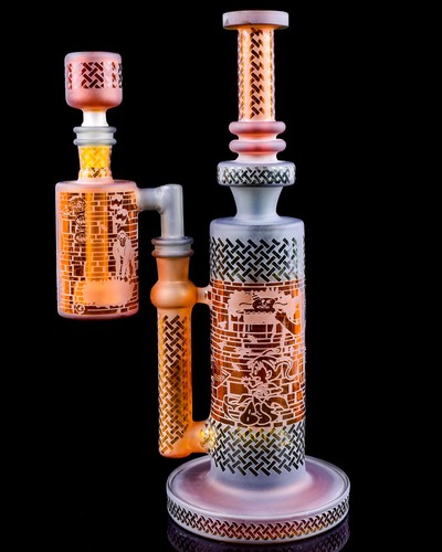 Thick glass bong - thick,