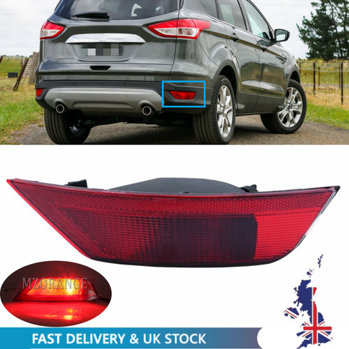 Right rear bumper reflector - right,