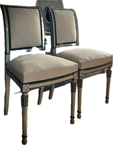 Antique french chairs - antique, pair