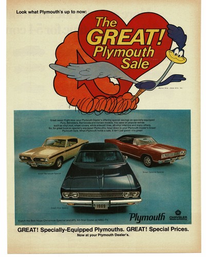1969 plymouth fury barracuda - 1969,