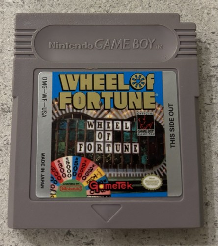 Nintendo game boy - wheel, of