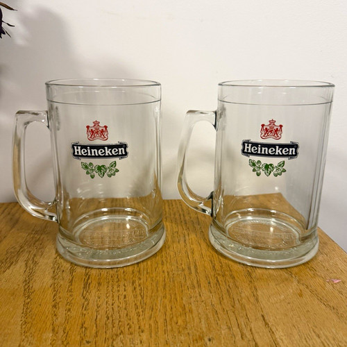 Heineken beer glass tankards - heineken,