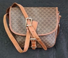 CELINE Macadam Canvas Brown