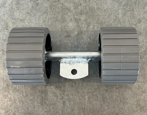 Boat trailer ribbed - , rollers