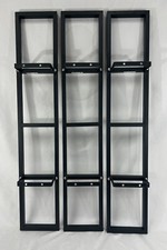 LOT of 3 IKEA Lerberg 34" Media Wall Mount CD DVD VIDEO GAME Shelf Racks 10035