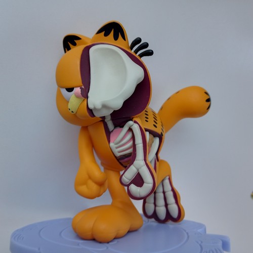 Upset garfield vinyl art - garfield,