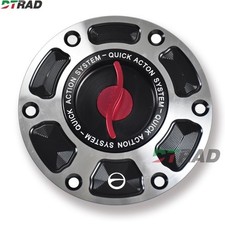 For Indian Scout 2016-2024 Keyless Quick Release Fuel Tank Cap Type-S Red