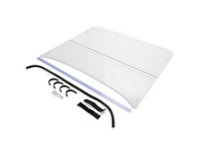 Dirt Racing Windscreen Flip Up Polycarbonate Kawasaki Mule 600 610 UTV, Windshie