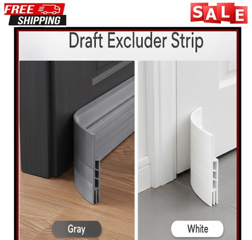 Door draft excluder strip - draft,