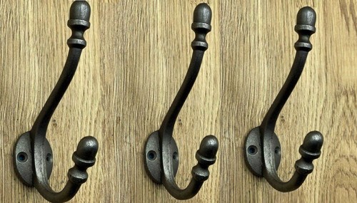Cast iron coat - , hooks.