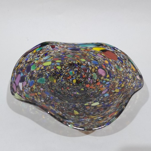 Studio art glass bowl tutti - glass,