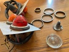 Lucas L594 Rear Red Glass