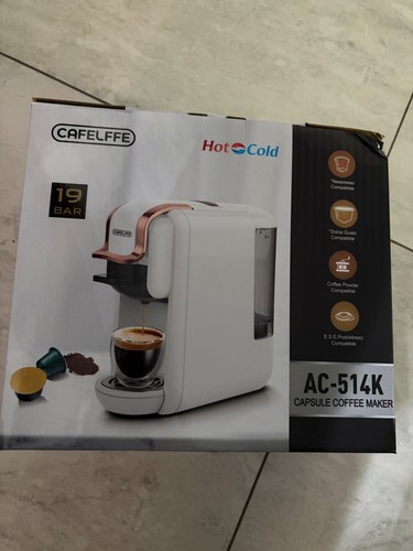 Capsule coffee machine - , -new