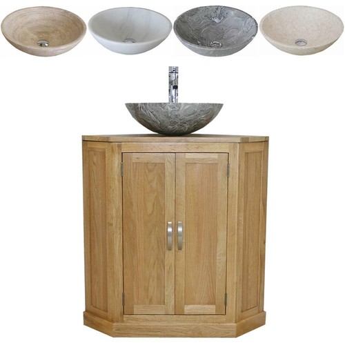 Bathroom vanity unit oak - bathroom,