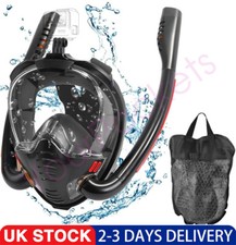 UK Full Face Snorkel Mask Set